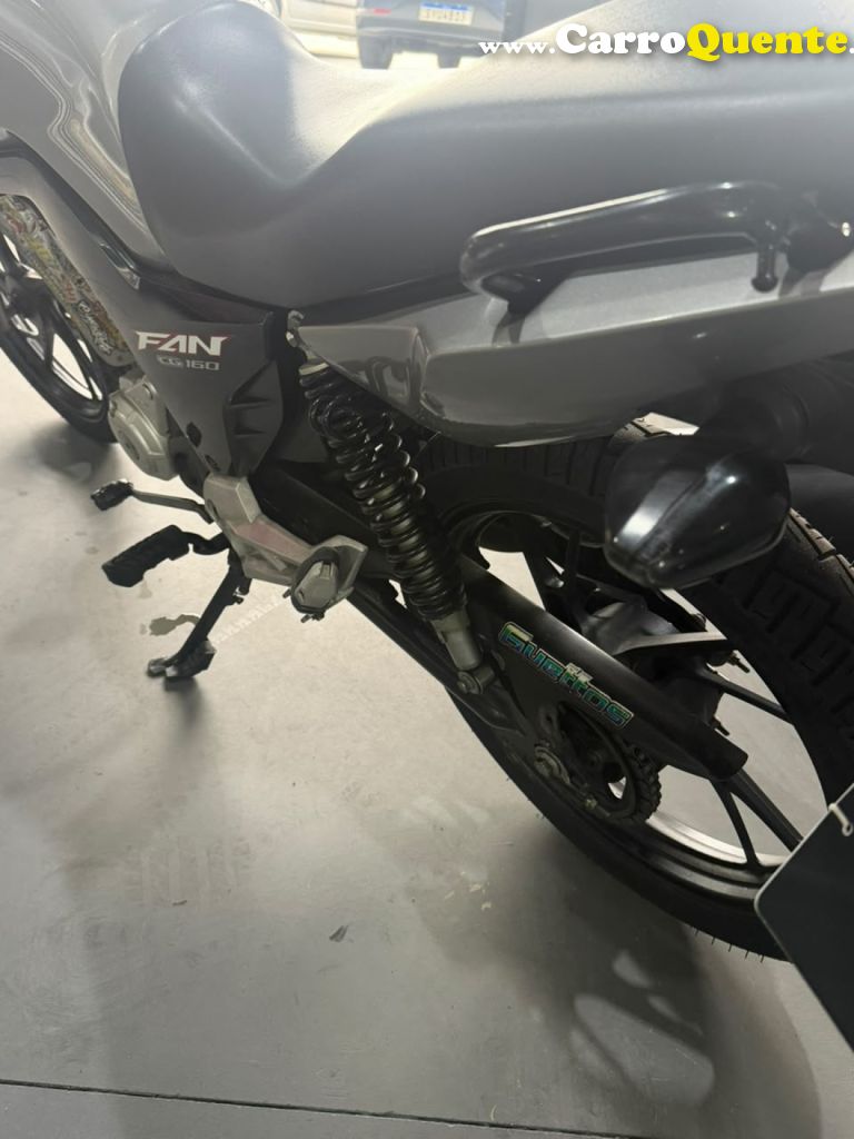HONDA   CG 160 FAN FLEX   PRATA 2023 160 FLEX - Loja