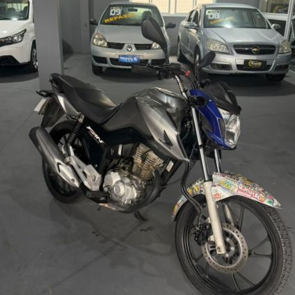 HONDA   CG 160 FAN FLEX   PRATA 2023 160 FLEX