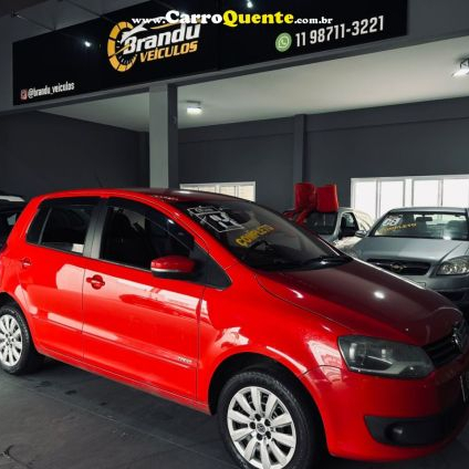 VOLKSWAGEN   FOX TRENDLINE 1.6 FLEX 8V 5P   VERMELHO 2014 1.6 FLEX