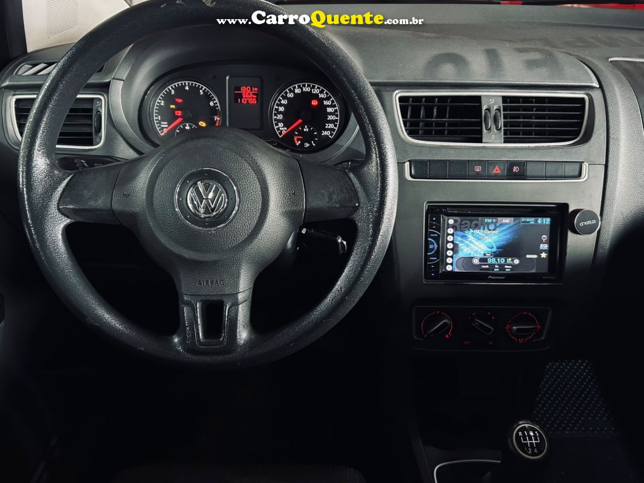 VOLKSWAGEN   FOX TRENDLINE 1.6 FLEX 8V 5P   VERMELHO 2014 1.6 FLEX - Loja