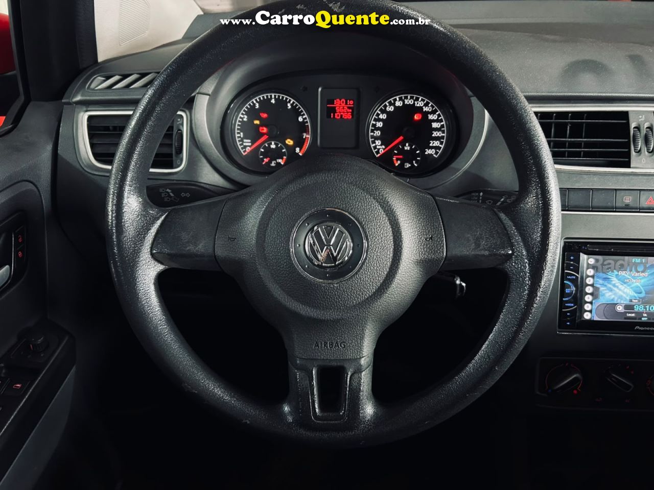 VOLKSWAGEN   FOX TRENDLINE 1.6 FLEX 8V 5P   VERMELHO 2014 1.6 FLEX - Loja