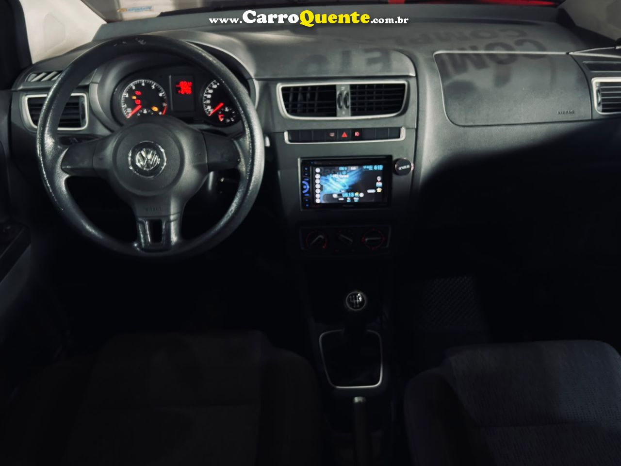 VOLKSWAGEN   FOX TRENDLINE 1.6 FLEX 8V 5P   VERMELHO 2014 1.6 FLEX - Loja