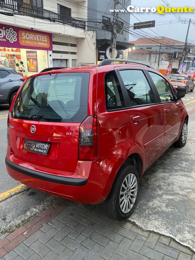 FIAT   IDEA ELX 1.4 MPI FIRE FLEX 8V 5P   VERMELHO 2010 1.4 FLEX - Loja