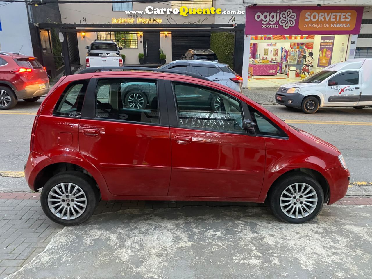 FIAT   IDEA ELX 1.4 MPI FIRE FLEX 8V 5P   VERMELHO 2010 1.4 FLEX - Loja
