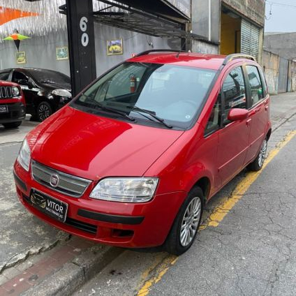 FIAT   IDEA ELX 1.4 MPI FIRE FLEX 8V 5P   VERMELHO 2010 1.4 FLEX