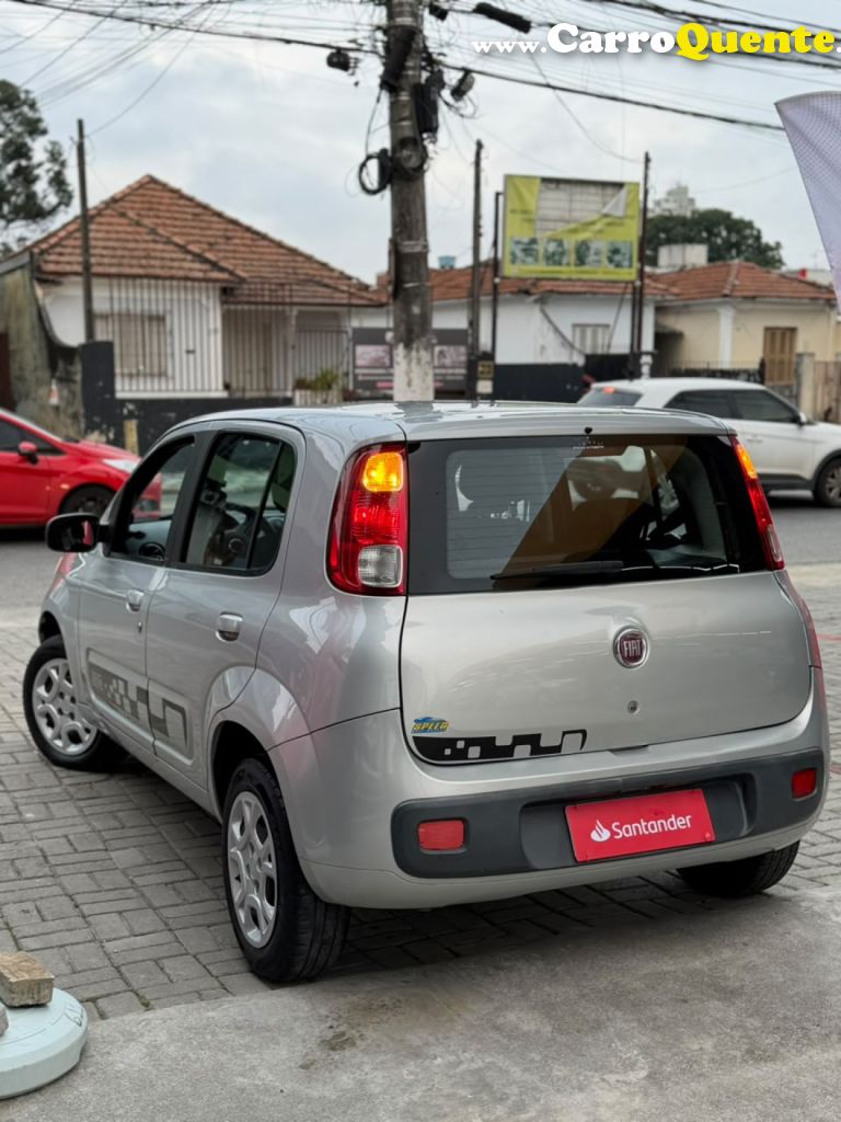 FIAT   UNO VIVACE ITALIA 1.0 EVO F. FLEX 8V 5P   PRATA 2013 1.0 FLEX - Loja