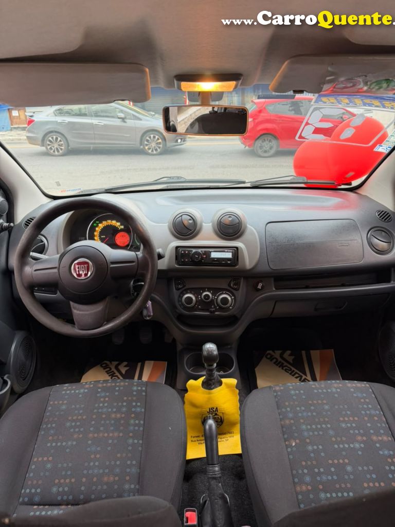 FIAT   UNO VIVACE ITALIA 1.0 EVO F. FLEX 8V 5P   PRATA 2013 1.0 FLEX - Loja