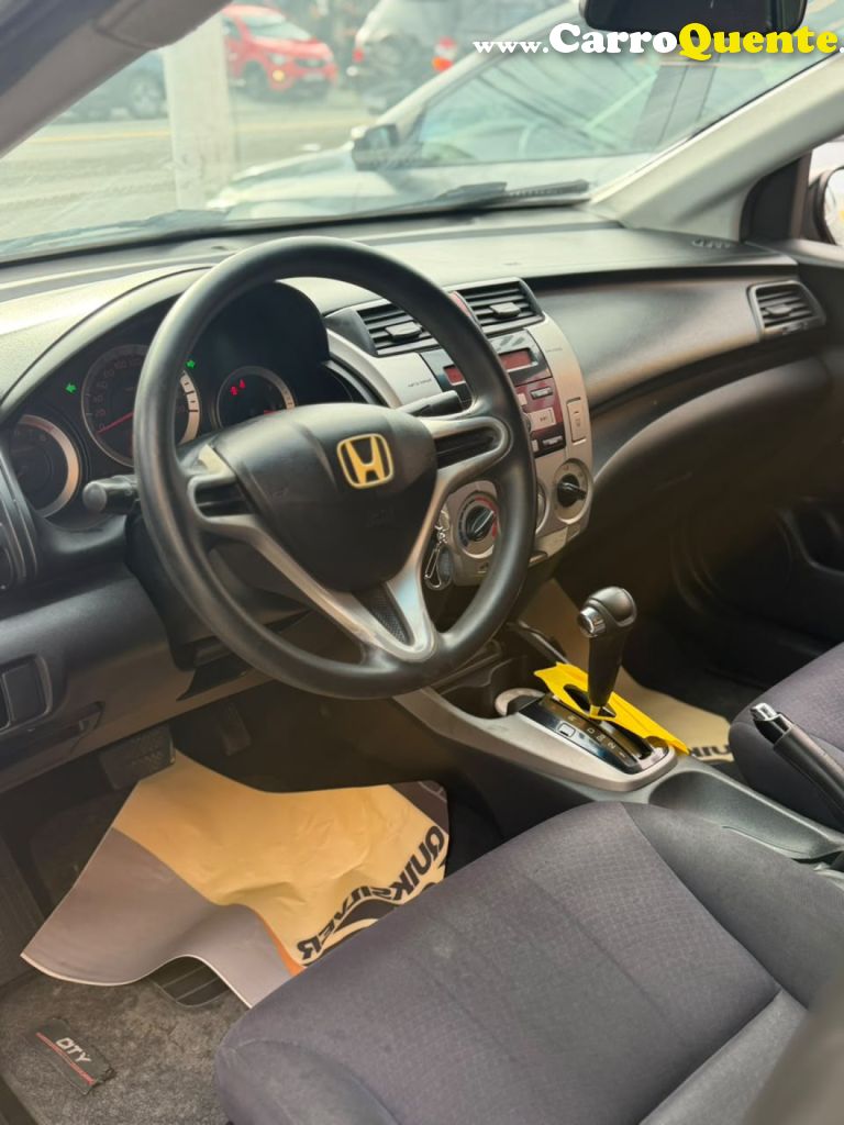 HONDA   CITY SEDAN LX 1.5 FLEX 16V 4P AUT.   CINZA 2010 1.5 FLEX - Loja