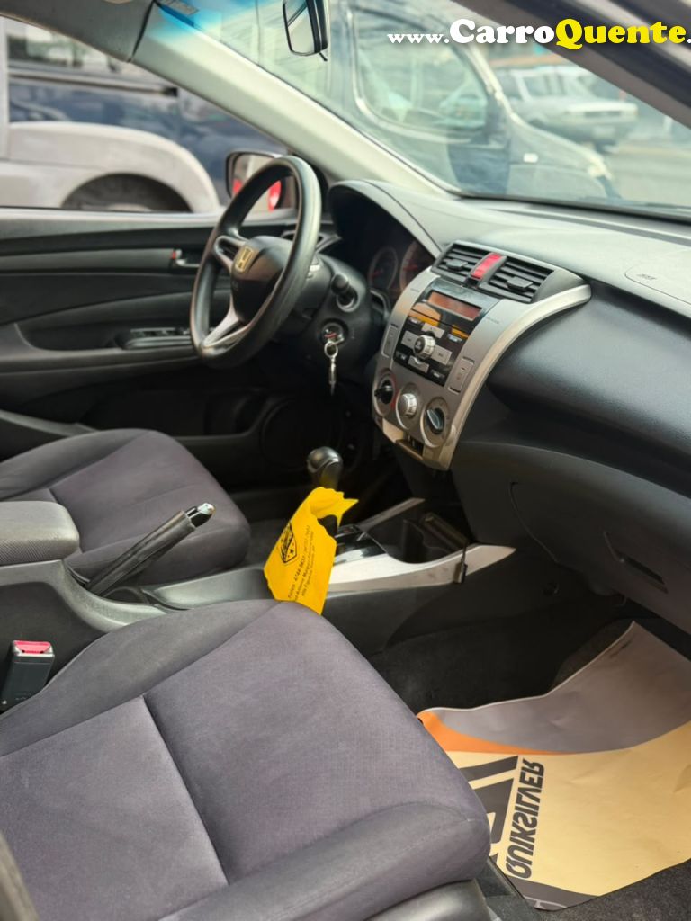 HONDA   CITY SEDAN LX 1.5 FLEX 16V 4P AUT.   CINZA 2010 1.5 FLEX - Loja