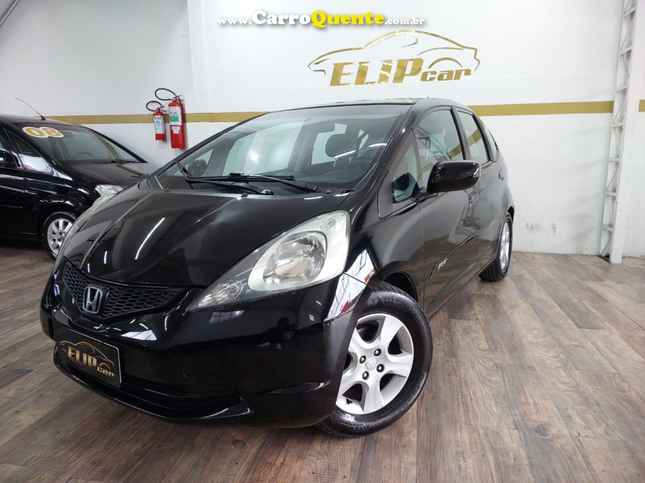 HONDA   FIT LXL 1.4 1.4 FLEX 8V16V 5P MEC.   PRETO 2009 1.4 FLEX - Loja
