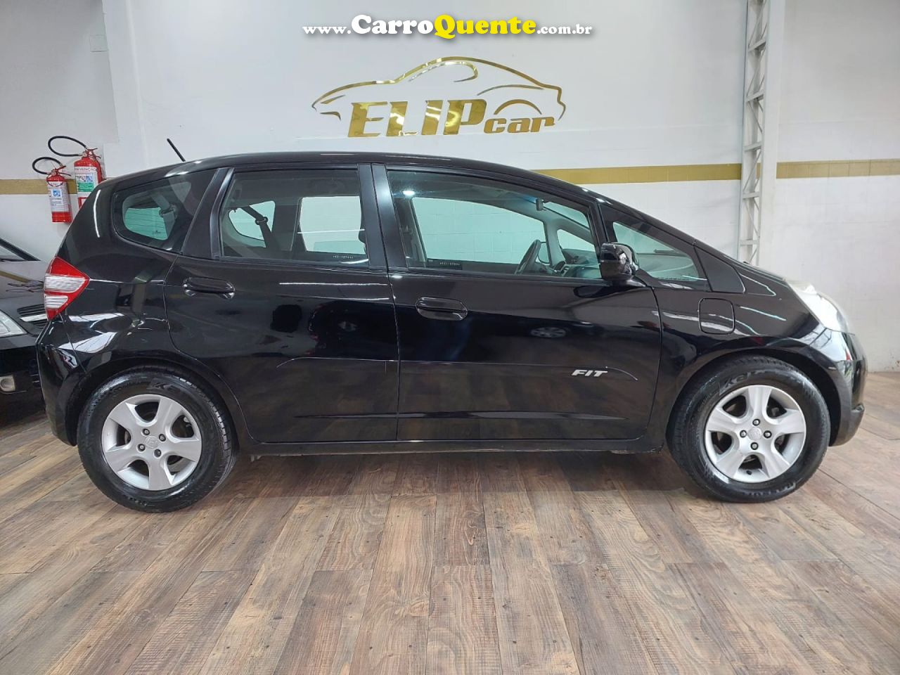 HONDA   FIT LXL 1.4 1.4 FLEX 8V16V 5P MEC.   PRETO 2009 1.4 FLEX - Loja