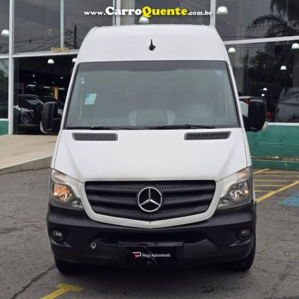 MERCEDES-BENZ   SPRINTER 313 FURGÃO LONGO T. ALTO DIESEL   BRANCO 2018 2.2 DIESEL