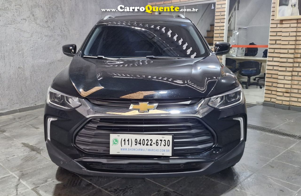 CHEVROLET   TRACKER PREMIER 1.2 TURBO 12V FLEX AUT.   PRETO 2023 1.2 FLEX - Loja