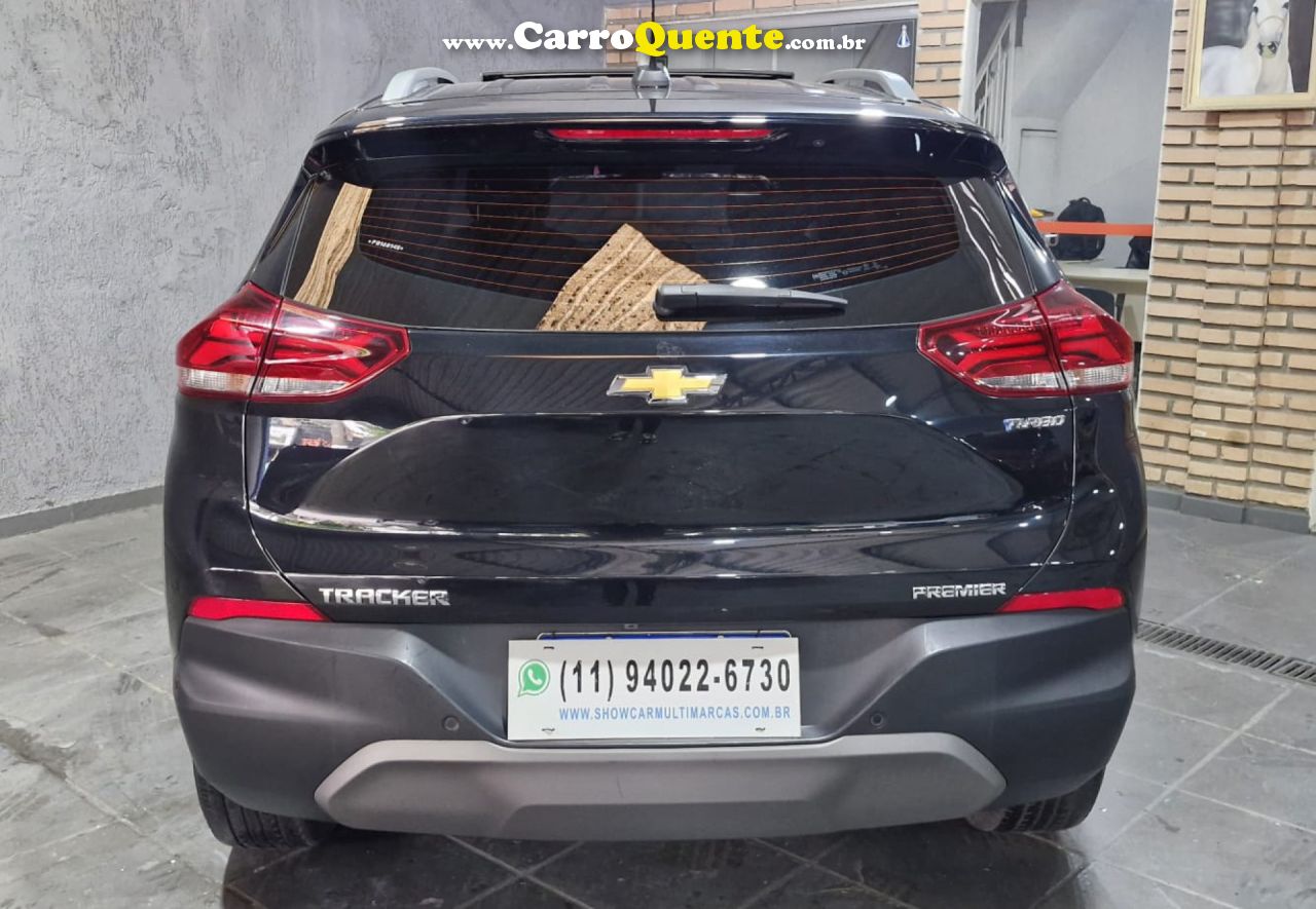 CHEVROLET   TRACKER PREMIER 1.2 TURBO 12V FLEX AUT.   PRETO 2023 1.2 FLEX - Loja