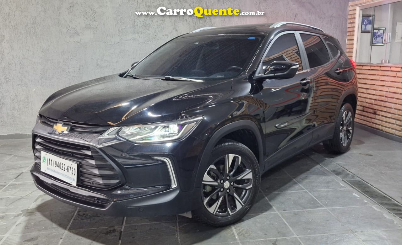 CHEVROLET   TRACKER PREMIER 1.2 TURBO 12V FLEX AUT.   PRETO 2023 1.2 FLEX - Loja