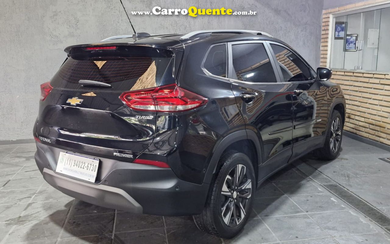 CHEVROLET   TRACKER PREMIER 1.2 TURBO 12V FLEX AUT.   PRETO 2023 1.2 FLEX - Loja
