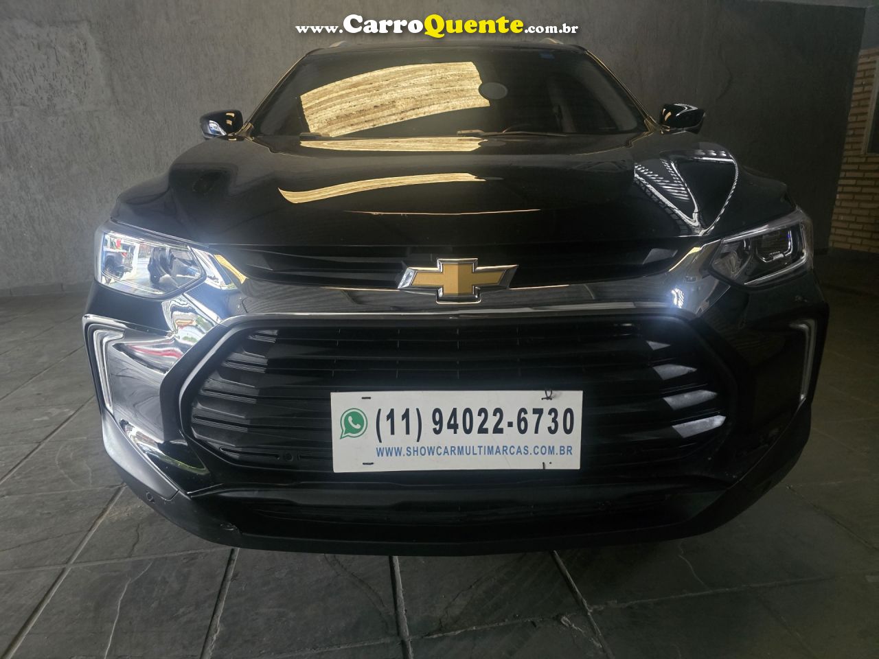 CHEVROLET   TRACKER PREMIER 1.2 TURBO 12V FLEX AUT.   PRETO 2023 1.2 FLEX - Loja