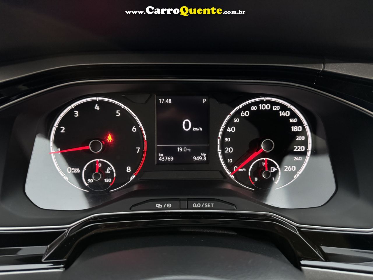 VOLKSWAGEN   VIRTUS HIGHLINE 200 TSI 1.0 FLEX 12V AUT   CINZA 2019 1.0 T FLEX - Loja
