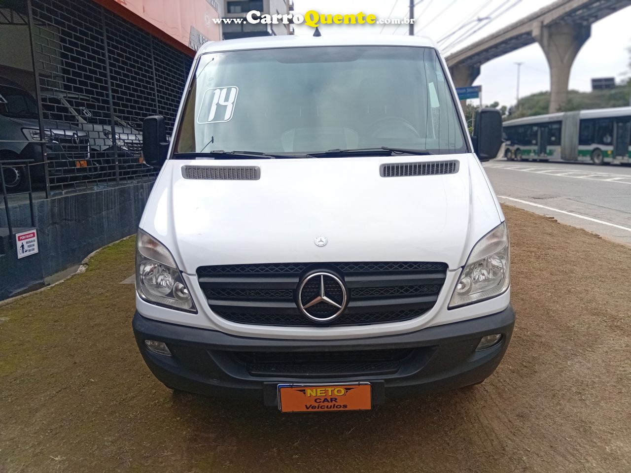MERCEDES-BENZ   SPRINTER 311 FURGÃO LONGO 2.2  DIES   BRANCO 2014 2.2 DIESEL - Loja