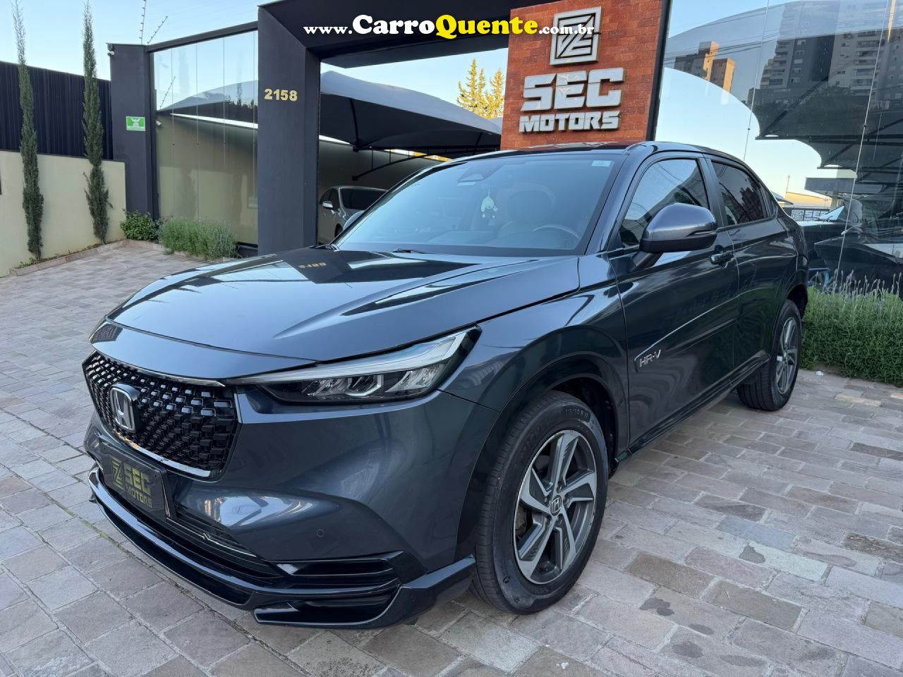 HONDA   HR-V TOURING 1.5 FLEX TB 16V 5P AUT.   CINZA 2024 1.5 FLEX - Loja