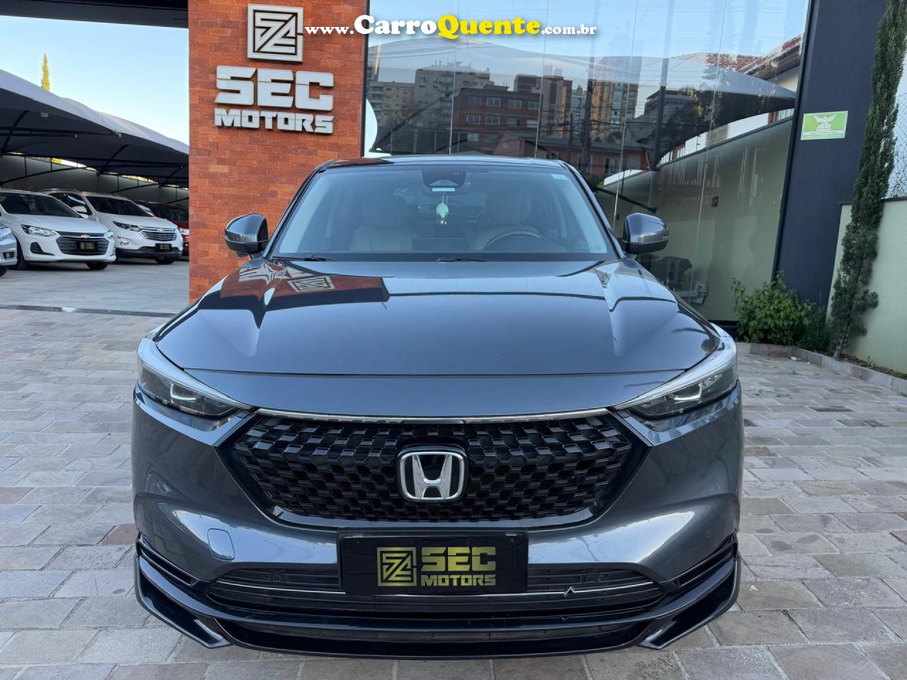 HONDA   HR-V TOURING 1.5 FLEX TB 16V 5P AUT.   CINZA 2024 1.5 FLEX - Loja