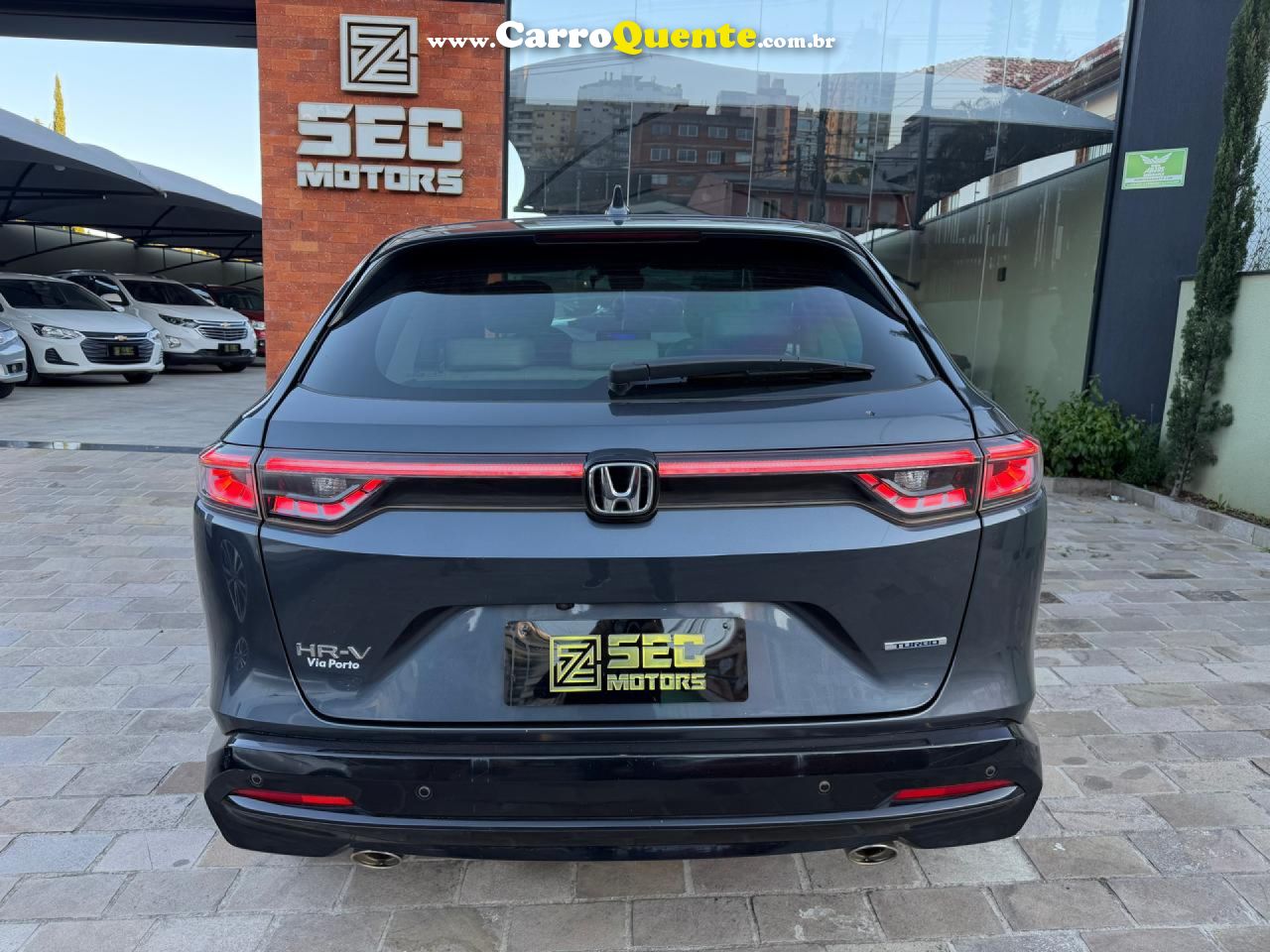 HONDA   HR-V TOURING 1.5 FLEX TB 16V 5P AUT.   CINZA 2024 1.5 FLEX - Loja
