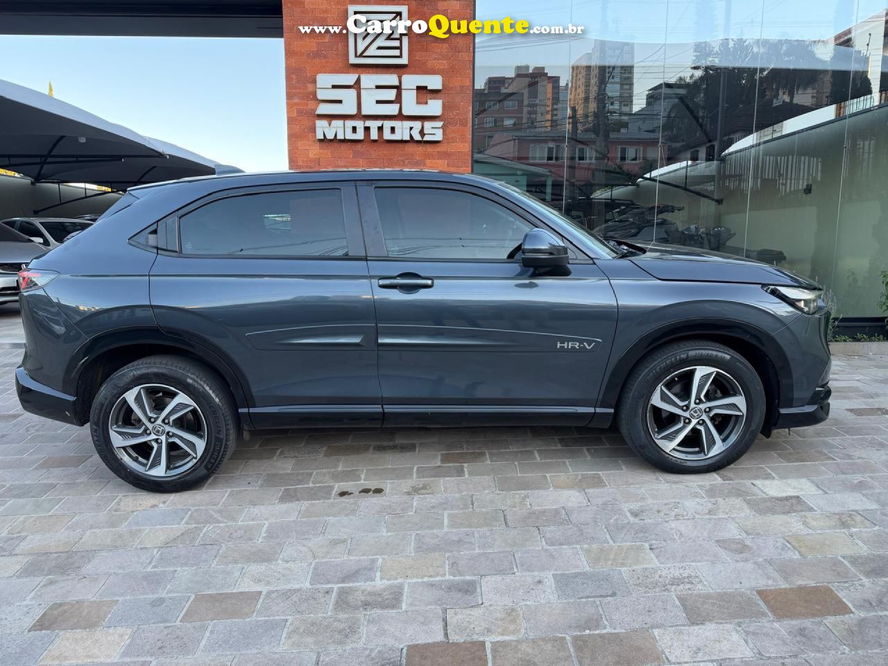 HONDA   HR-V TOURING 1.5 FLEX TB 16V 5P AUT.   CINZA 2024 1.5 FLEX - Loja