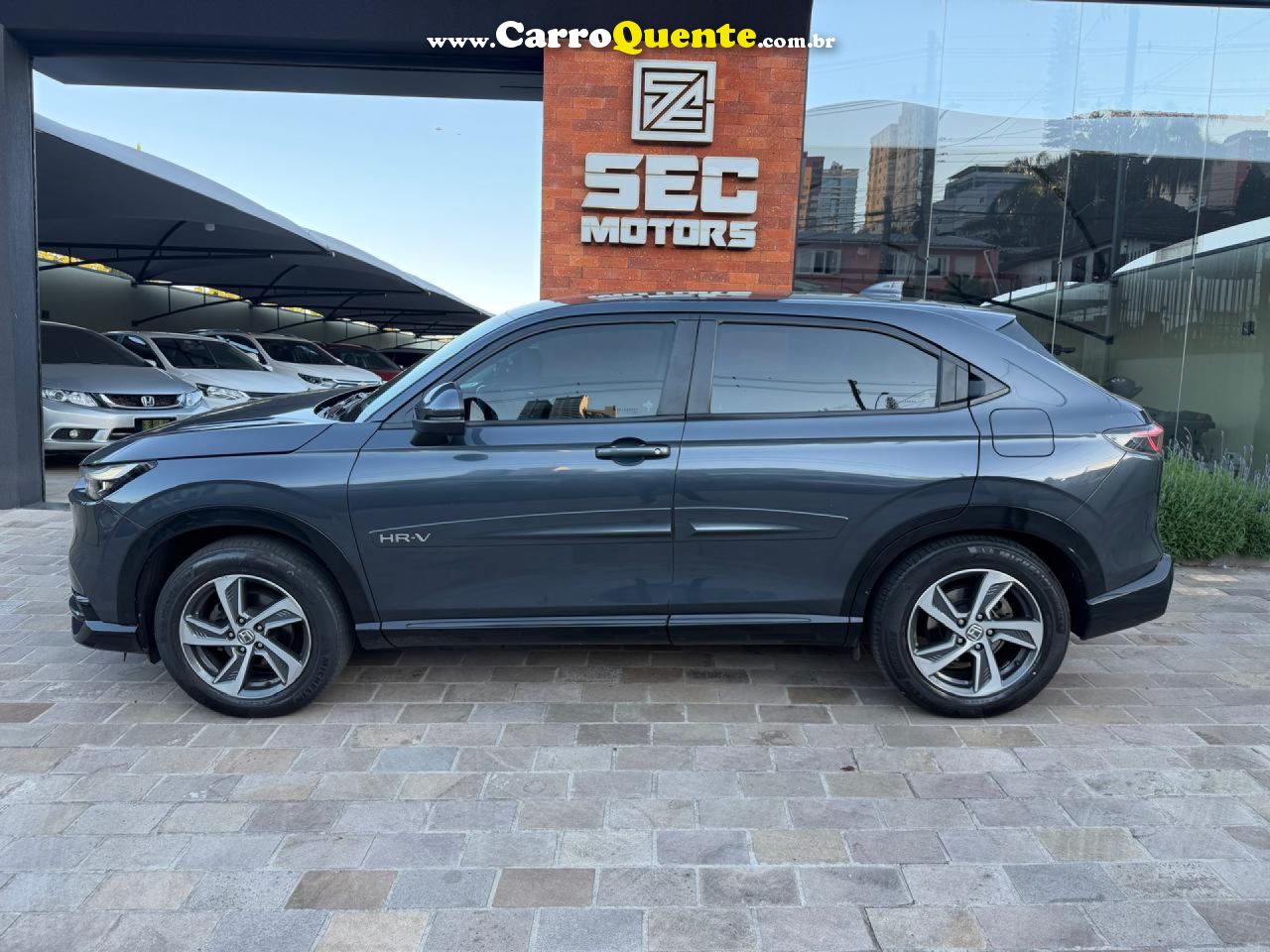 HONDA   HR-V TOURING 1.5 FLEX TB 16V 5P AUT.   CINZA 2024 1.5 FLEX - Loja