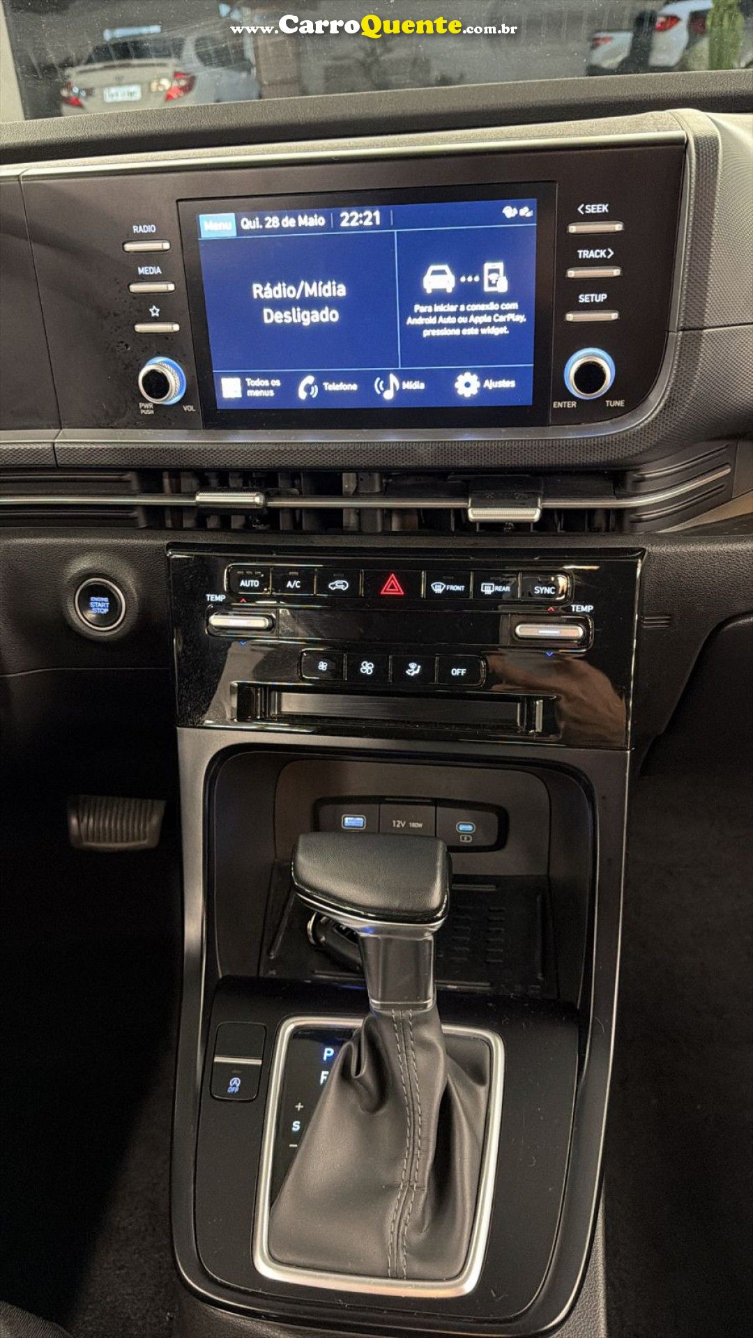 HYUNDAI   CRETA LIMITED 1.0 TB 12V FLEX AUT.   BRANCO 2025 1.0 FLEX - Loja