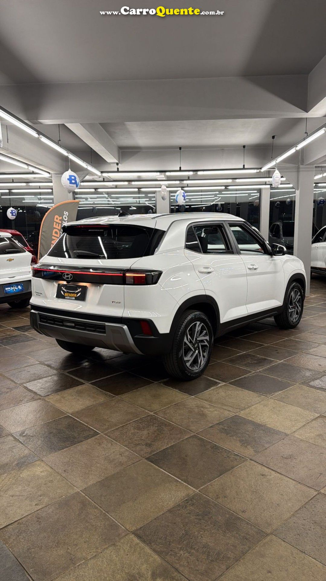 HYUNDAI   CRETA LIMITED 1.0 TB 12V FLEX AUT.   BRANCO 2025 1.0 FLEX - Loja