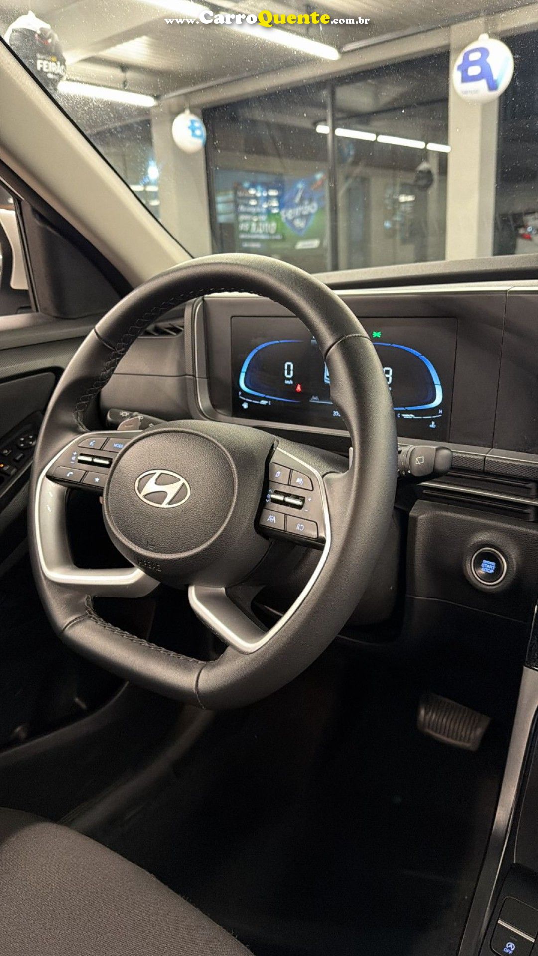 HYUNDAI   CRETA LIMITED 1.0 TB 12V FLEX AUT.   BRANCO 2025 1.0 FLEX - Loja