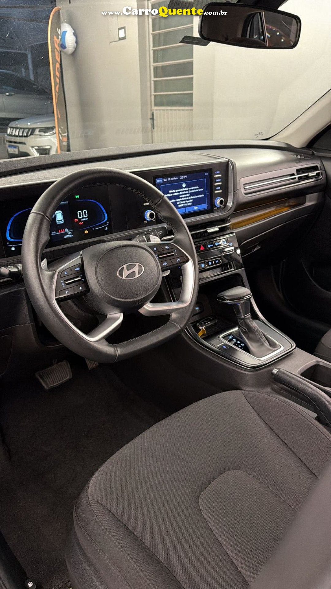 HYUNDAI   CRETA LIMITED 1.0 TB 12V FLEX AUT.   BRANCO 2025 1.0 FLEX - Loja