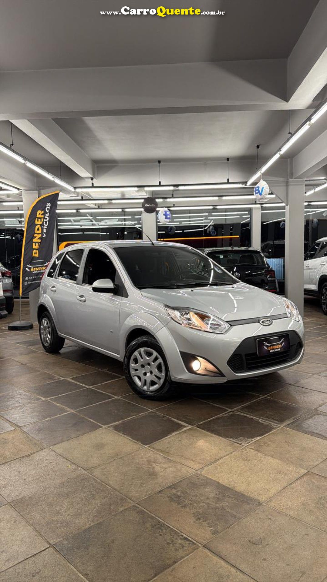 FORD   FIESTA 1.0 8V FLEXCLASS 1.0 8V FLEX 5P   PRATA 2014 1.0 FLEX - Loja