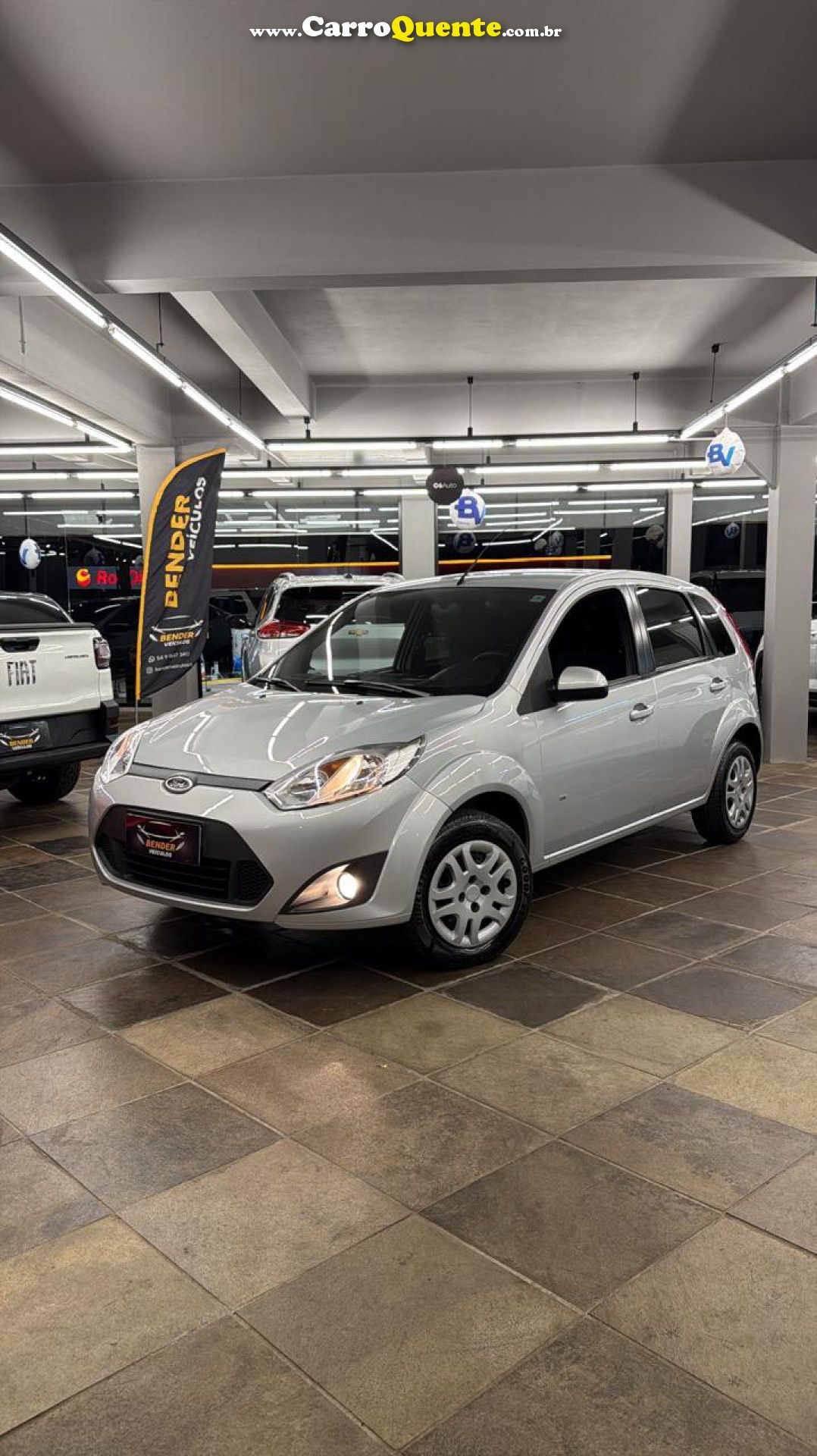 FORD   FIESTA 1.0 8V FLEXCLASS 1.0 8V FLEX 5P   PRATA 2014 1.0 FLEX - Loja