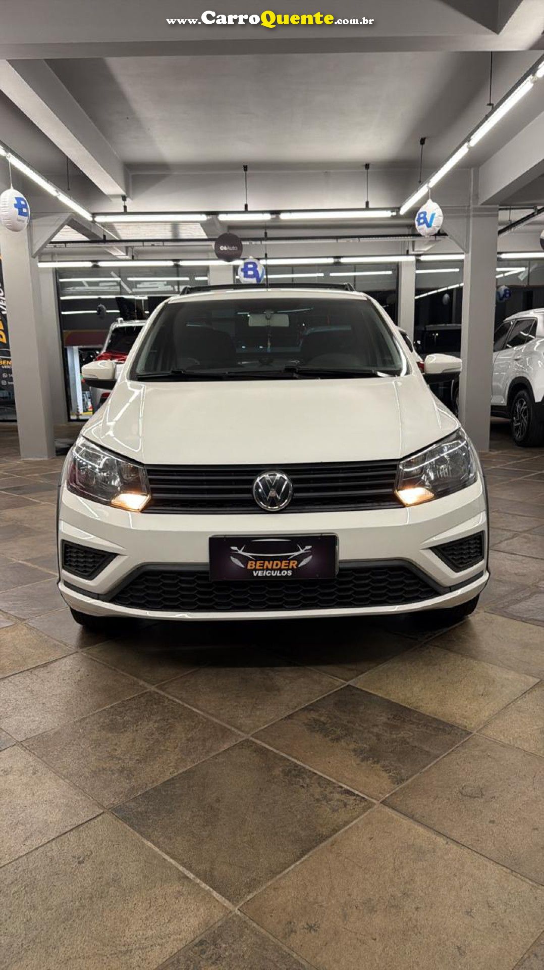 VOLKSWAGEN   SAVEIRO TRENDLINE 1.6 T.FLEX 8V   BRANCO 2020 1.6 GASOLINA - Loja