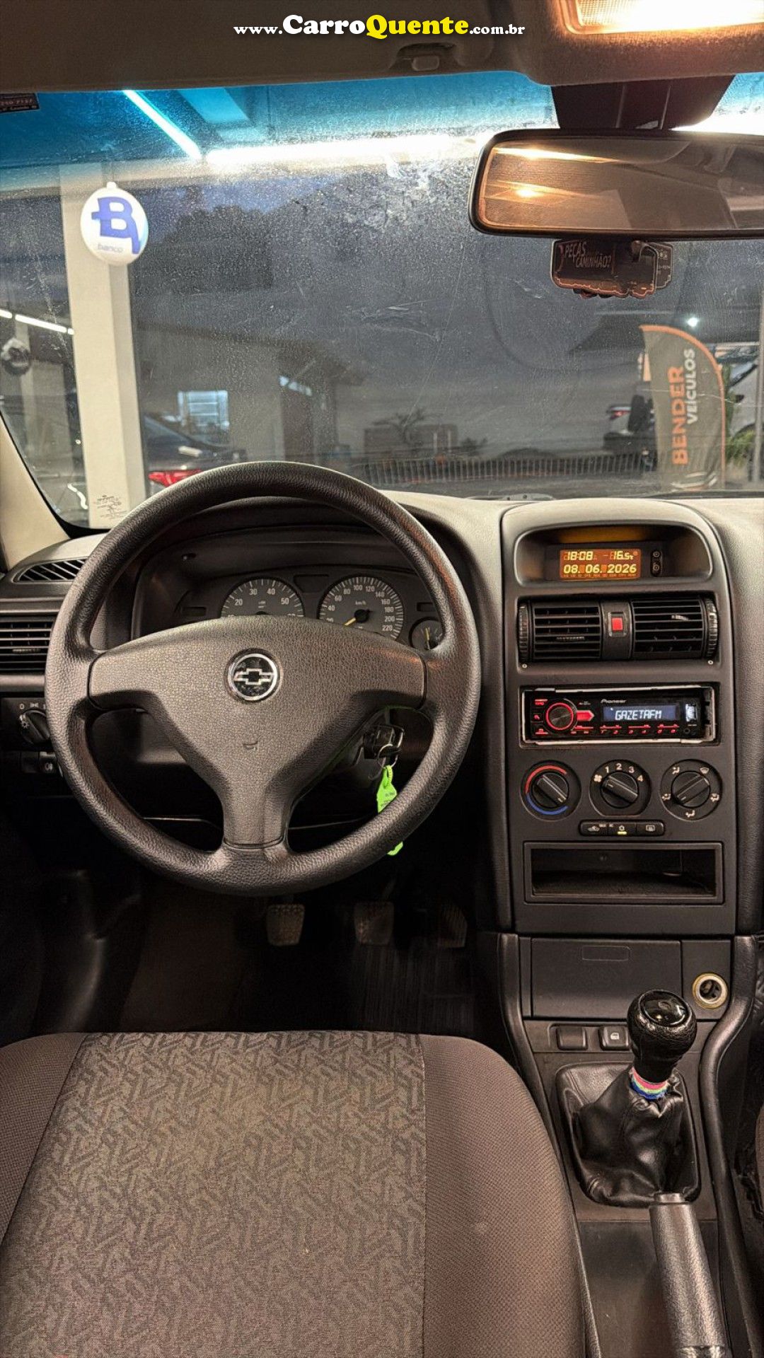 CHEVROLET   ASTRA SED. ADVANT. 2.0 8V MPFI FLEXP. 4P   PRETO 2008 2.0 FLEX - Loja