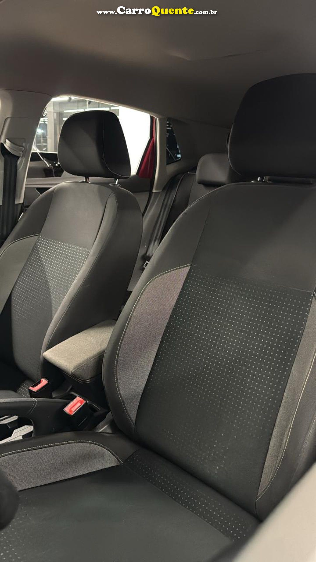 VOLKSWAGEN   POLO COMFORT. 200 TSI 1.0 FLEX 12V AUT.   VERMELHO 2019 1.0 FLEX - Loja