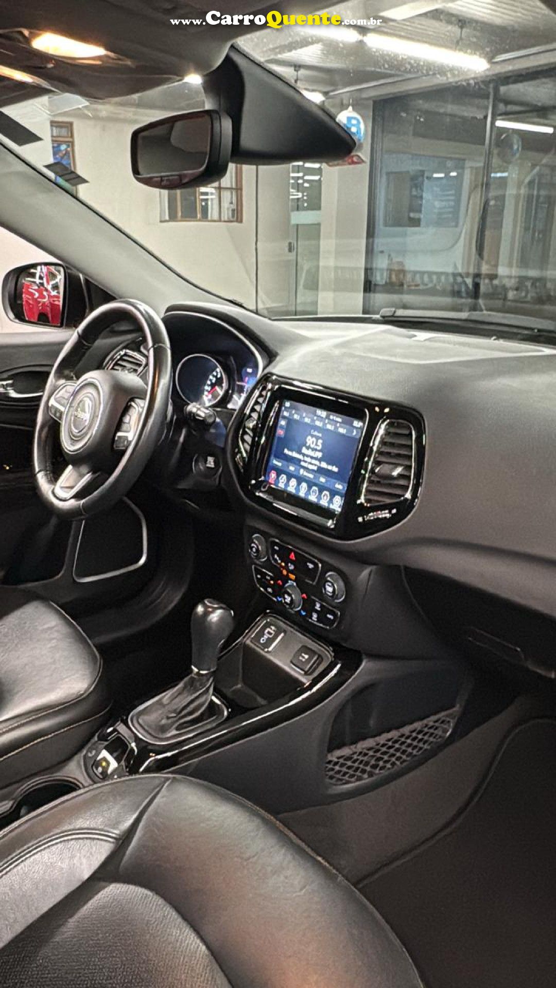 JEEP   COMPASS LIMITED 2.0 4X2 FLEX 16V AUT.   BRANCO 2020 2.0 FLEX - Loja