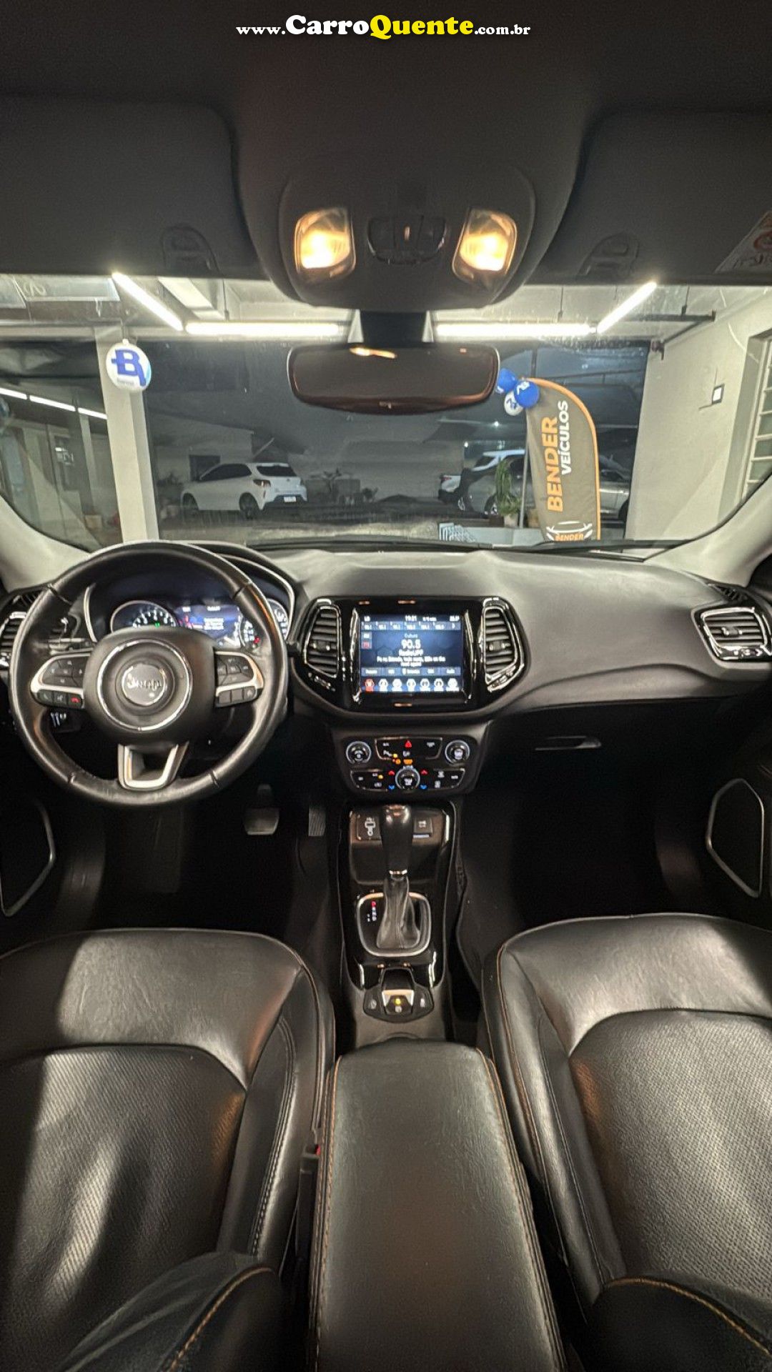 JEEP   COMPASS LIMITED 2.0 4X2 FLEX 16V AUT.   BRANCO 2020 2.0 FLEX - Loja