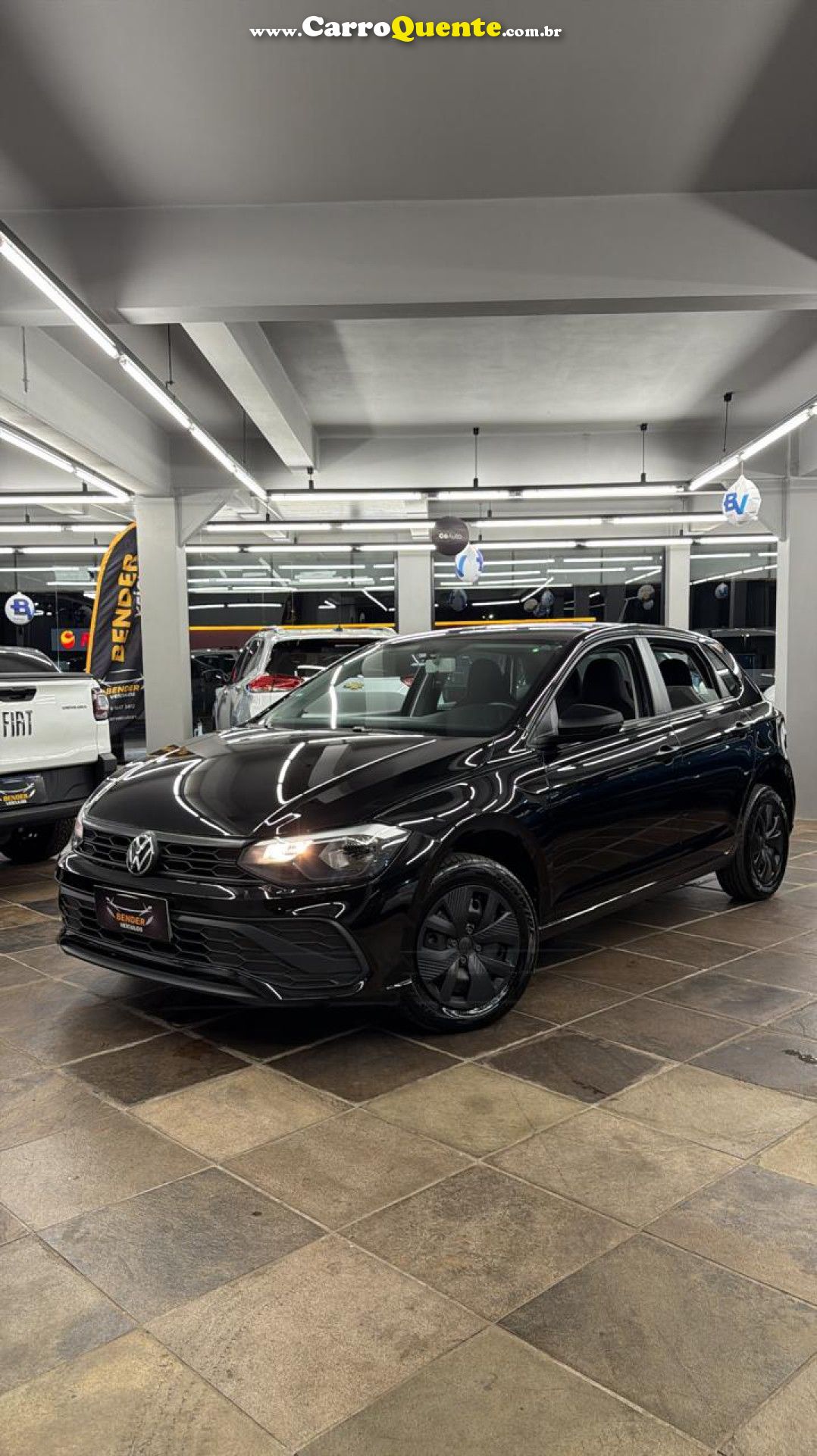 VOLKSWAGEN   POLO TRACK 1.0 FLEX 12V 5P   PRETO 2026 1.0 FLEX - Loja