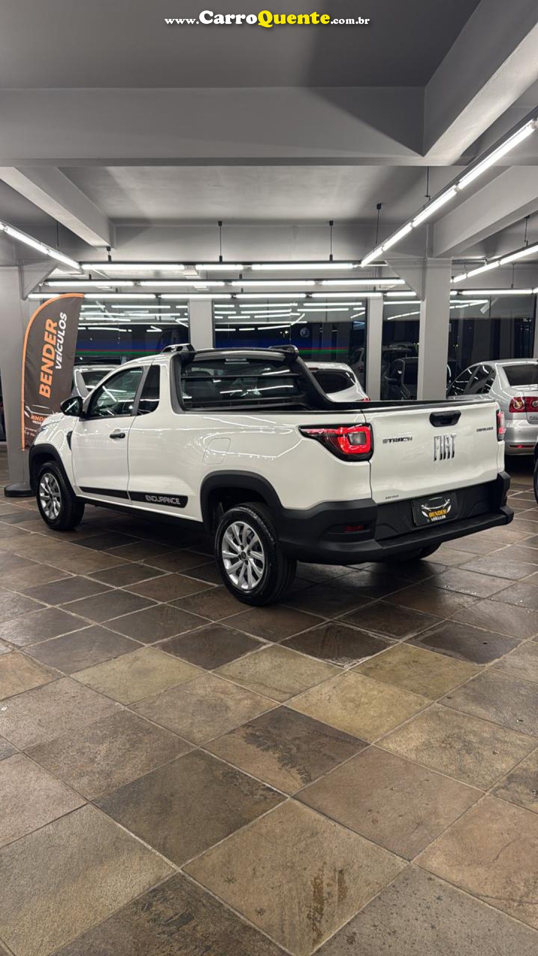 FIAT   STRADA ENDURANCE 1.4 FLEX 8V CS PLUS   BRANCO 2023 1.4 FLEX - Loja