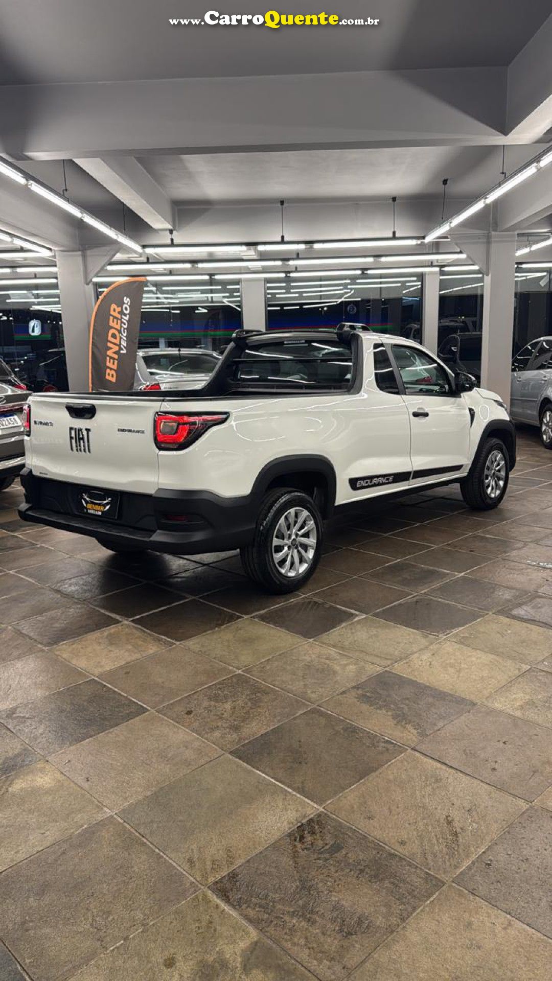 FIAT   STRADA ENDURANCE 1.4 FLEX 8V CS PLUS   BRANCO 2023 1.4 FLEX - Loja