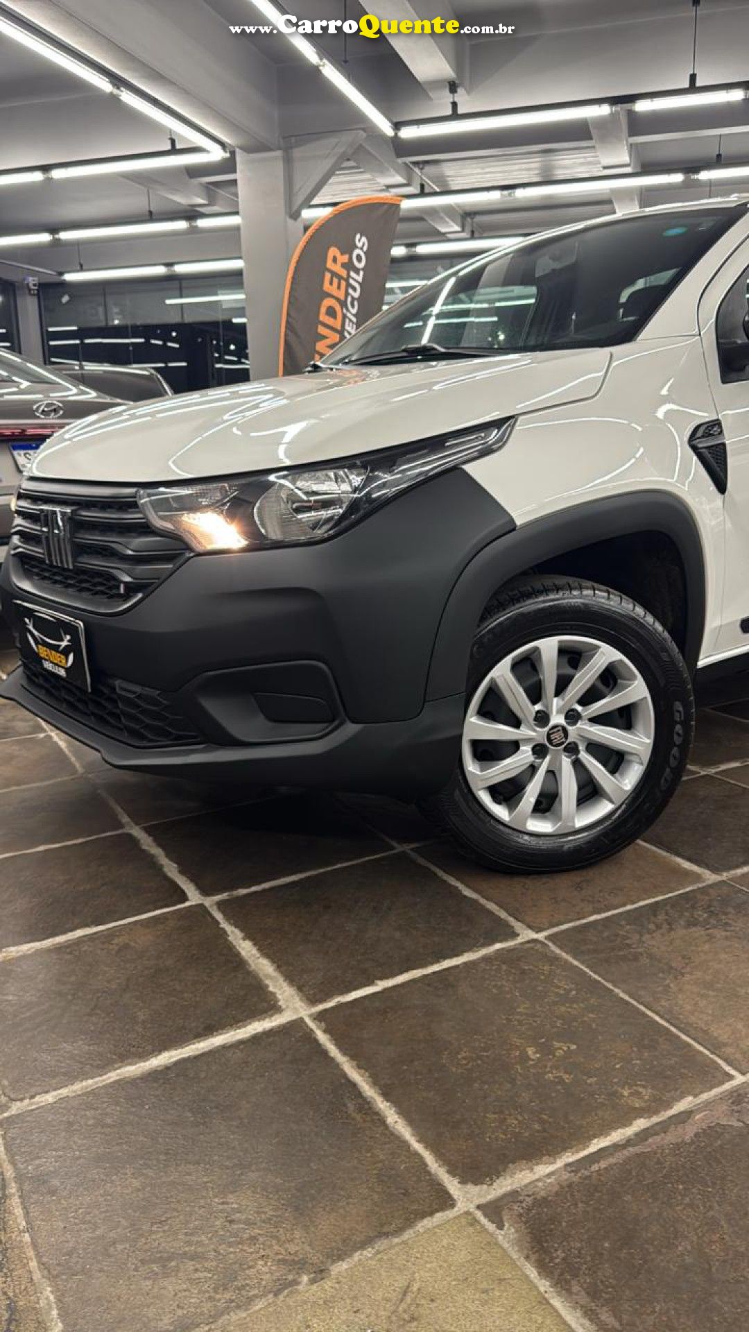 FIAT   STRADA ENDURANCE 1.4 FLEX 8V CS PLUS   BRANCO 2023 1.4 FLEX - Loja