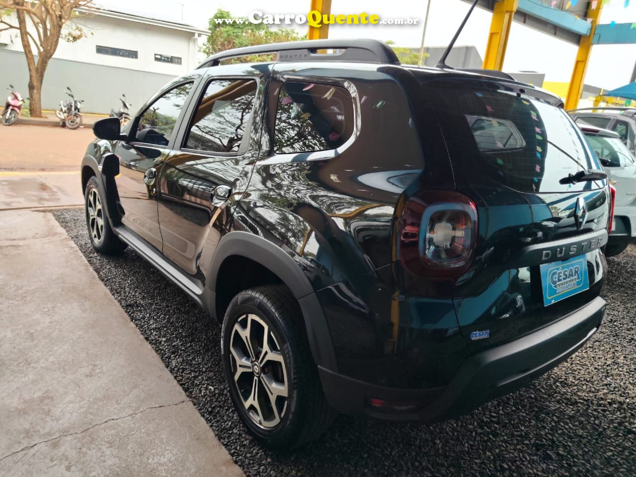 RENAULT   DUSTER ICONIC 1.6 16V FLEX AUT.   PRETO 2023 1.6 FLEX - Loja
