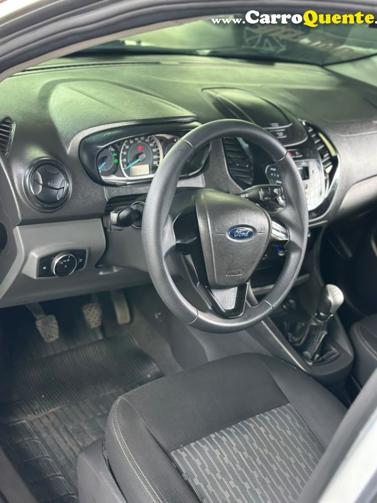 FORD   KA+ SEDAN 1.5 SESE PLUS 16V FLEX 4P   PRATA 2017 1.5 FLEX - Loja