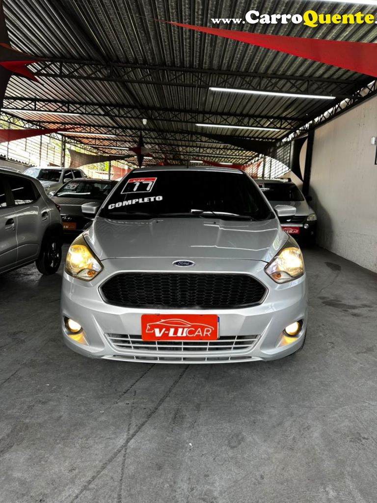 FORD   KA+ SEDAN 1.5 SESE PLUS 16V FLEX 4P   PRATA 2017 1.5 FLEX - Loja