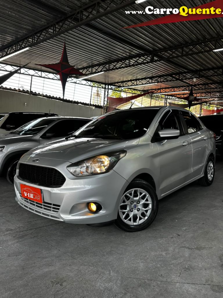 FORD   KA+ SEDAN 1.5 SESE PLUS 16V FLEX 4P   PRATA 2017 1.5 FLEX - Loja