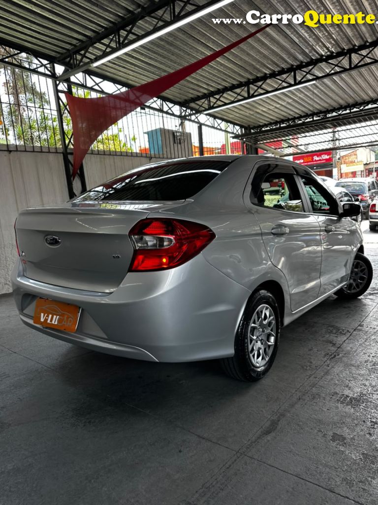 FORD   KA+ SEDAN 1.5 SESE PLUS 16V FLEX 4P   PRATA 2017 1.5 FLEX - Loja