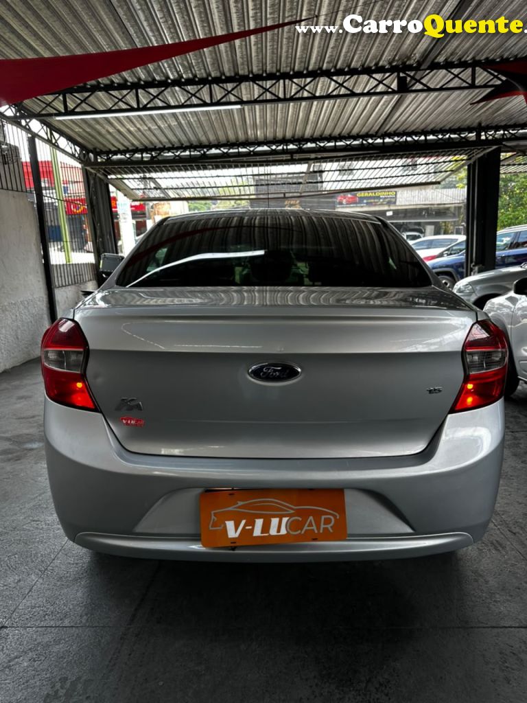 FORD   KA+ SEDAN 1.5 SESE PLUS 16V FLEX 4P   PRATA 2017 1.5 FLEX - Loja