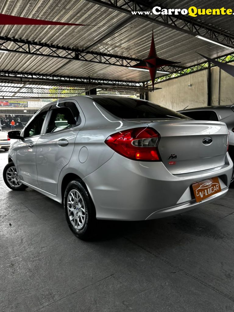 FORD   KA+ SEDAN 1.5 SESE PLUS 16V FLEX 4P   PRATA 2017 1.5 FLEX - Loja